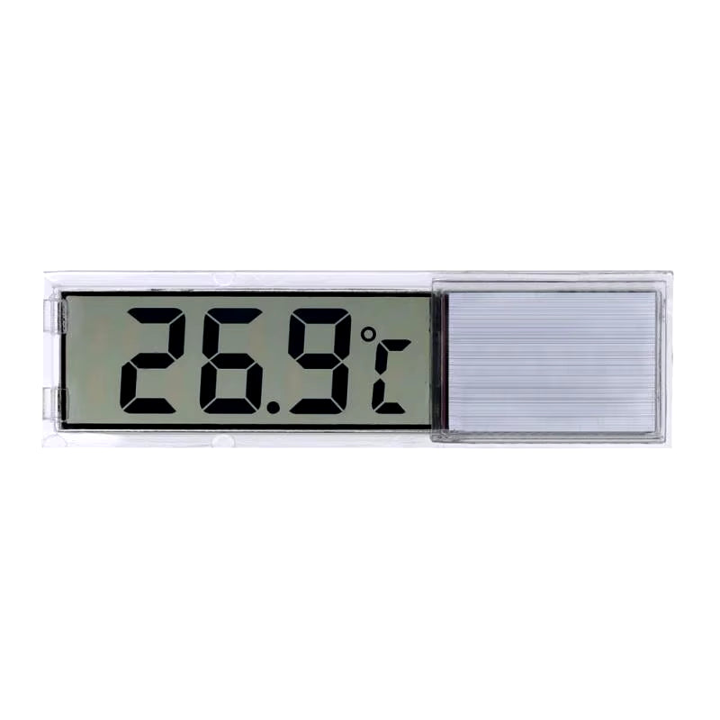 Digital Electronic Aquarium Thermometer, Plastic, Metal, 3D, Fish Tank Temp Meter, Gold, Silver, New Arrival