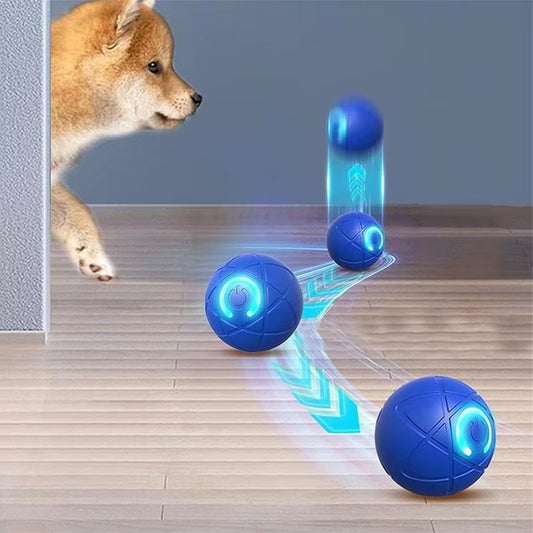 Smart Dog Toy Ball Electronic Interactive Pet Toy Moving Ball USB Automatic Moving for Puppy Birthday Gift Cat Products