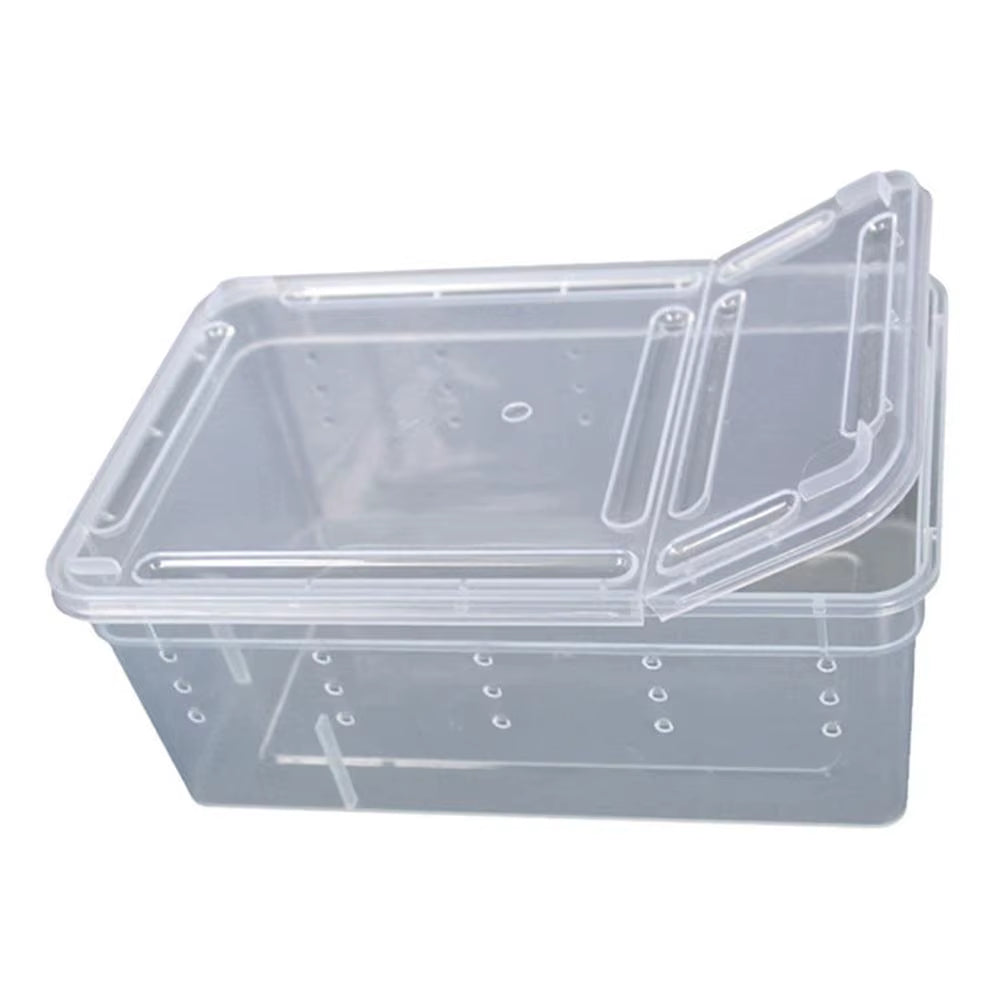 Rearing Box Anti-Deformation Ventilated Pet Breeding Cage Hatching Container Small Pet Reptiles Living Box Terrarium Habitat