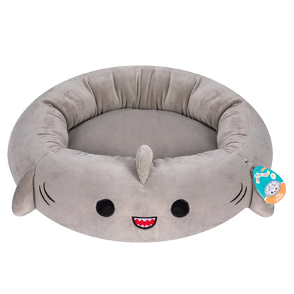 24 Inch Shark Pet Bed - Medium Ultrasoft Official  Plush Pet Bed